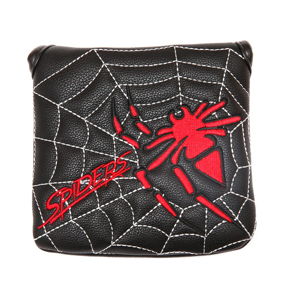 Askecho Spider Embroidery Square Mallet Putter Head Cover