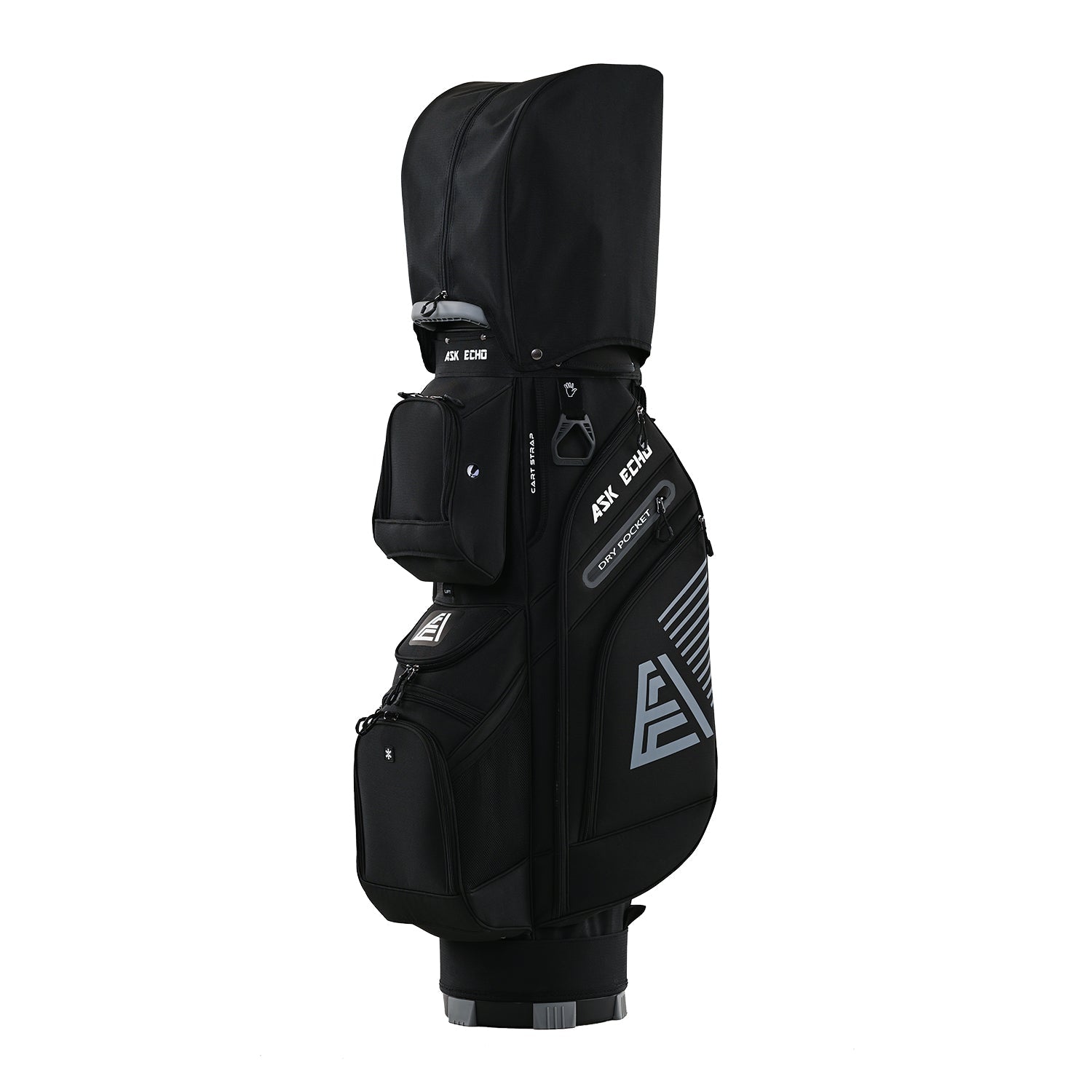 Ask Echo T-LOCK 3.0 14 Way Organizer Dividers Golf Quiet Cart Bag / Black