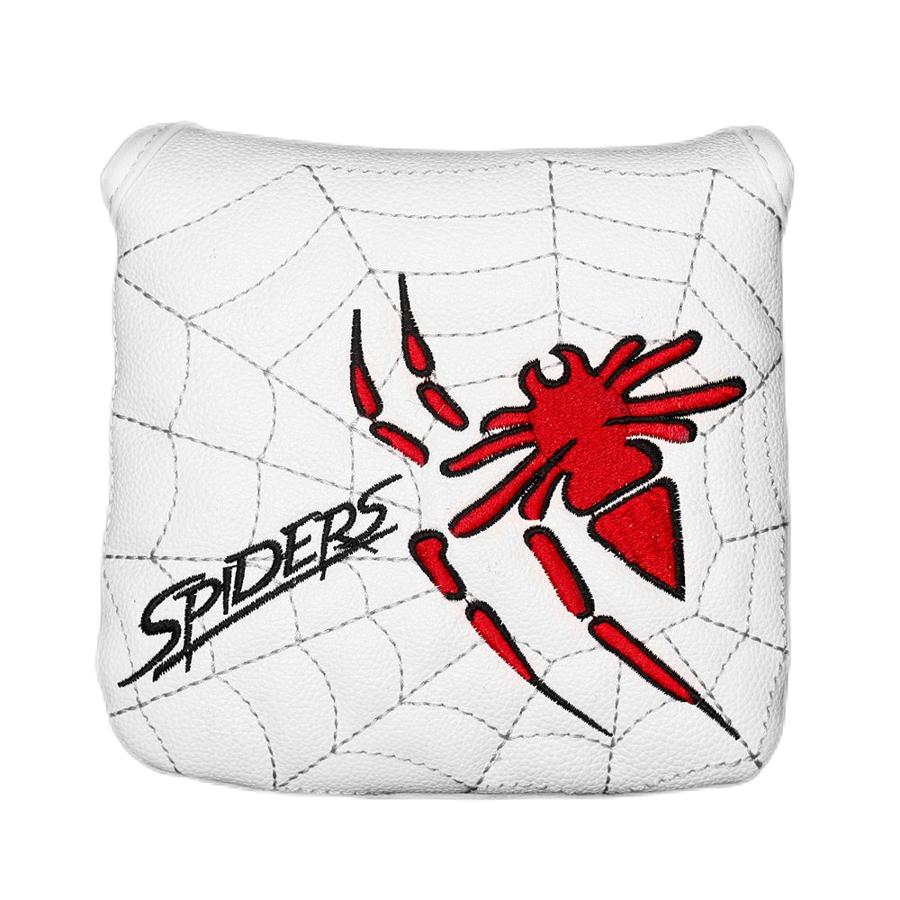 Askecho Spider Embroidery Square Mallet Putter Head Cover