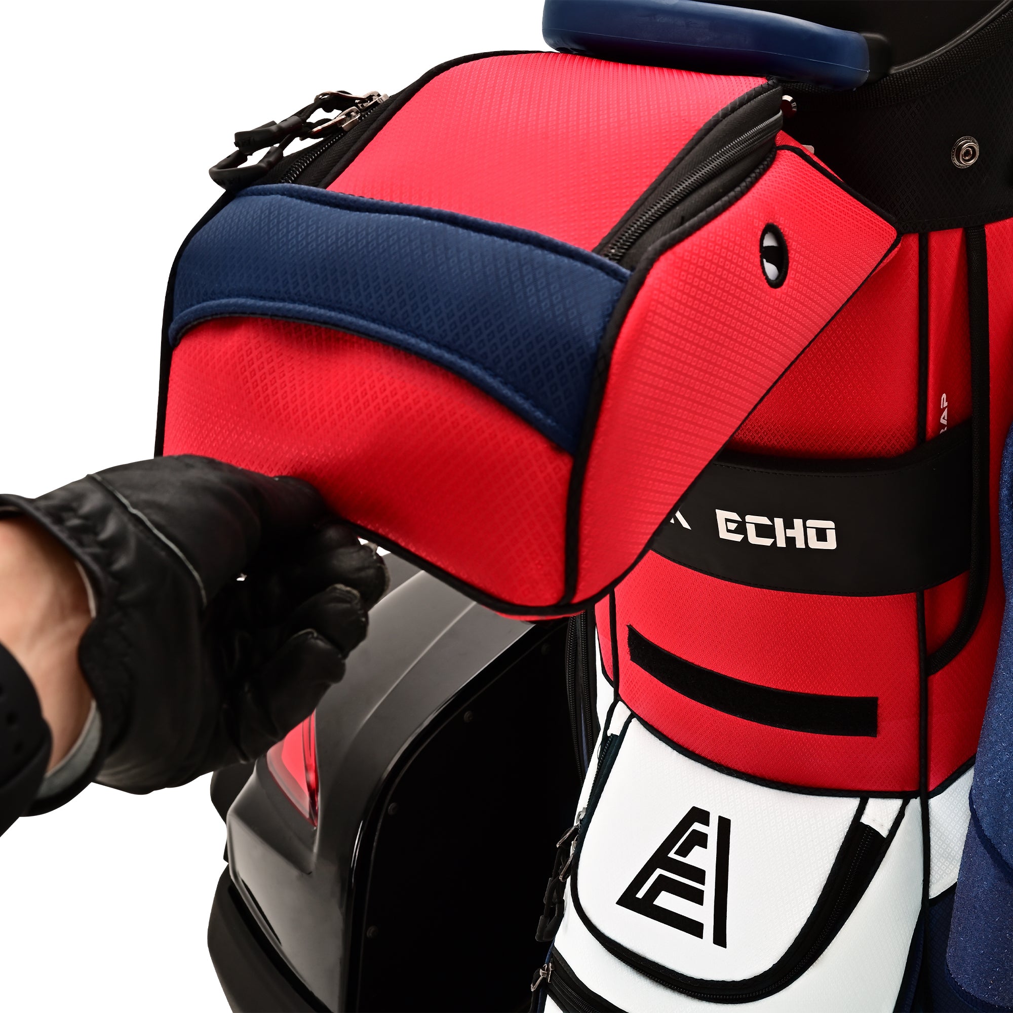 Ask Echo T-LOCK 2.0 14 Way Organizer Dividers Golf Soundless Cart Bag / Navy