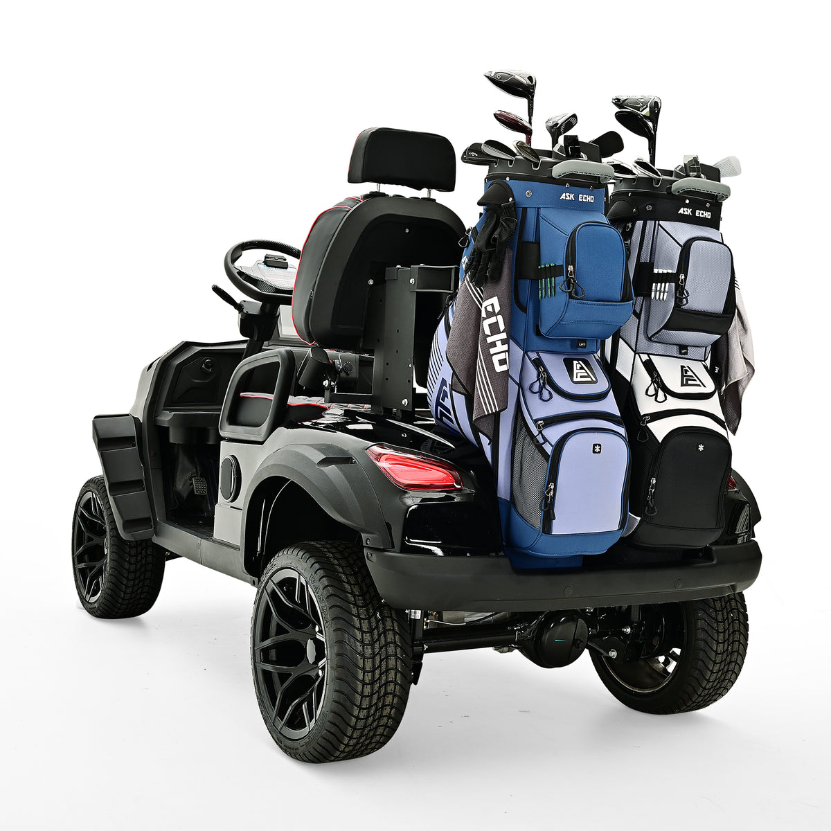 Ask Echo  T-LOCK 3.0 14 Way Organizer Dividers Golf Quiet Cart Bag / NavyGrey
