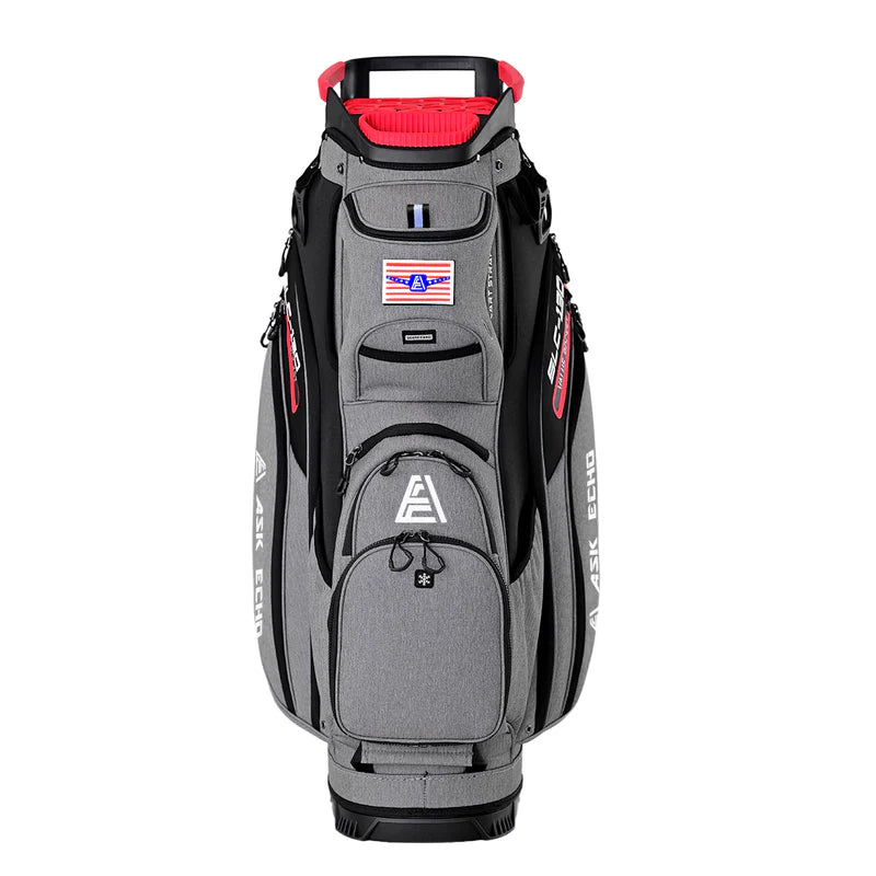 Ask Echo 2024 SLC-130 15 Way Full Length Dividers Golf Quiet Cart Bag/Grey