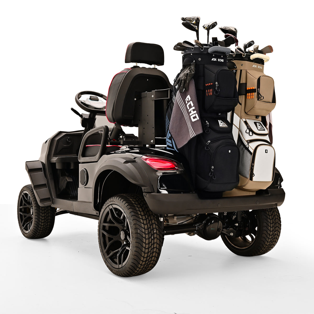 Ask Echo T-LOCK 3.0 14 Way Organizer Dividers Golf Quiet Cart Bag / Black