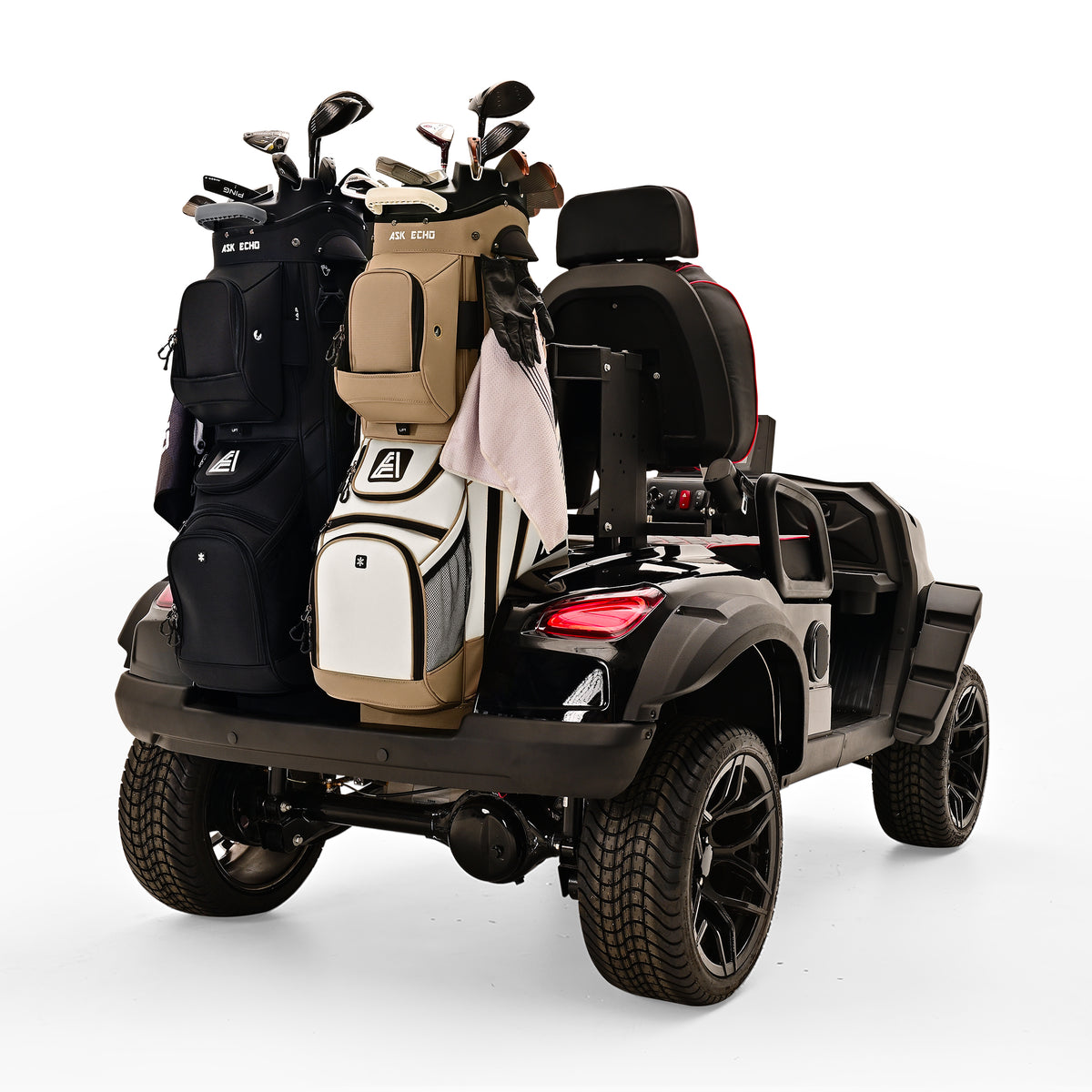 1Ask Echo T-LOCK 3.0 14 Way Organizer Dividers Golf Quiet Cart Bag / Toasted Almond1