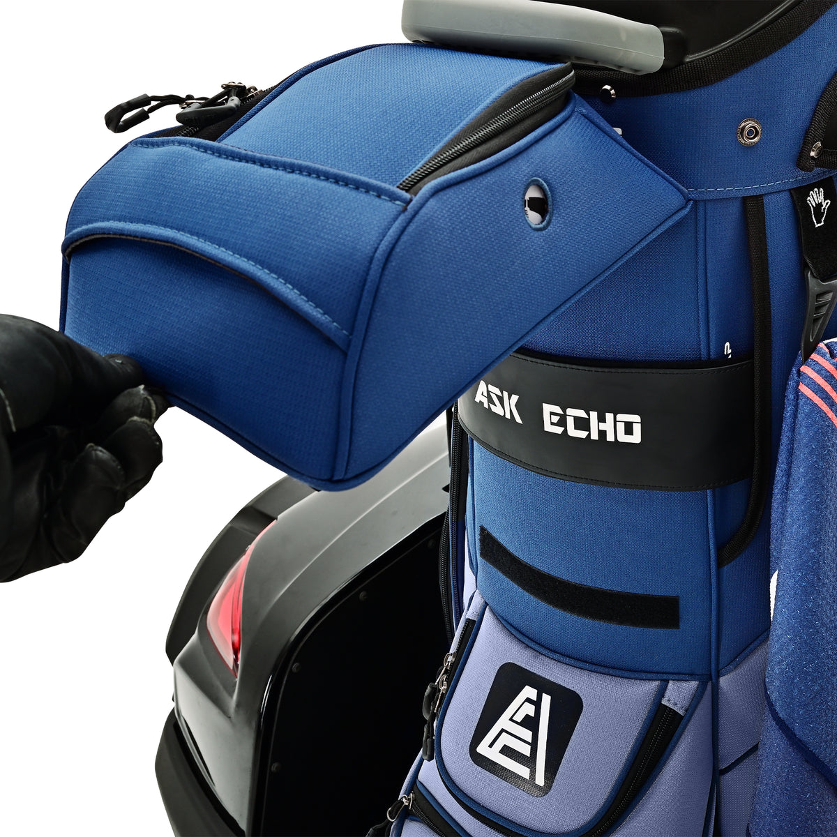 2Ask Echo  T-LOCK 3.0 14 Way Organizer Dividers Golf Quiet Cart Bag / NavyGrey2