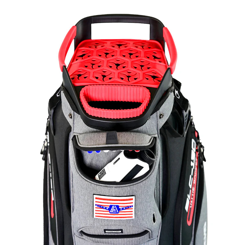 Ask Echo 2024 SLC-130 15 Way Full Length Dividers Golf Quiet Cart Bag/Grey