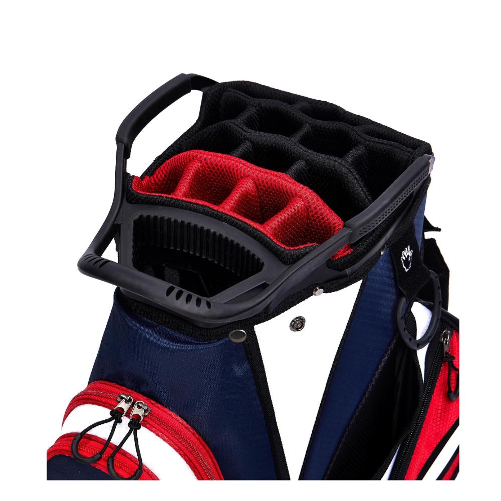 Ask Echo WINNER 2.0 15 Way Full Length Dividers Golf Organizer Cart Bag / Navy