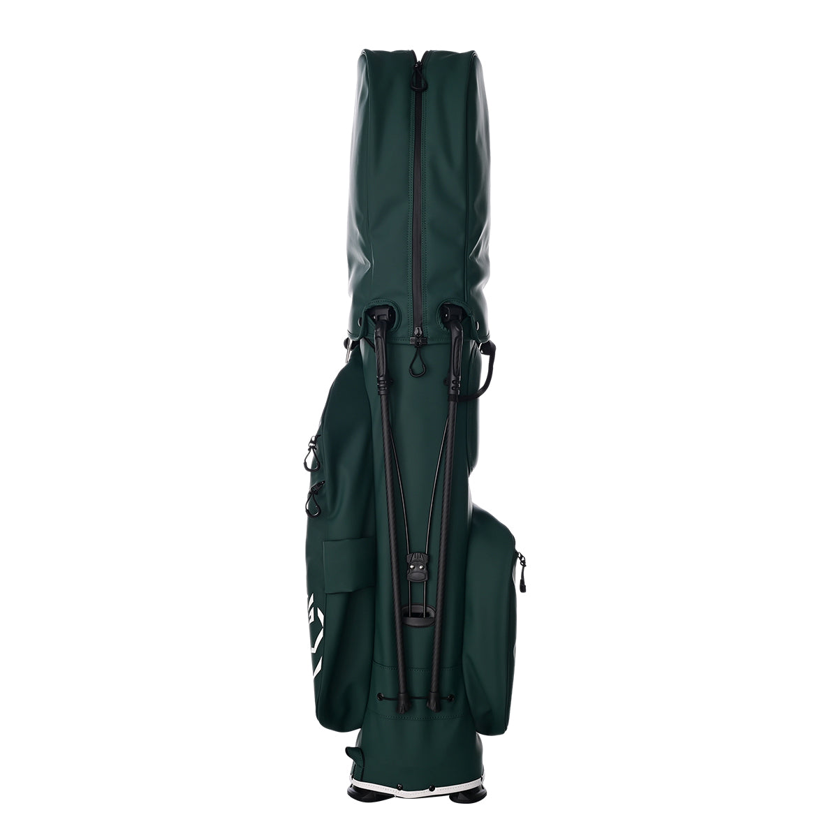 Ask Echo X Eagole 4 Grid High-Quality Golf LUX Leather Stand Bag / Columbia Green