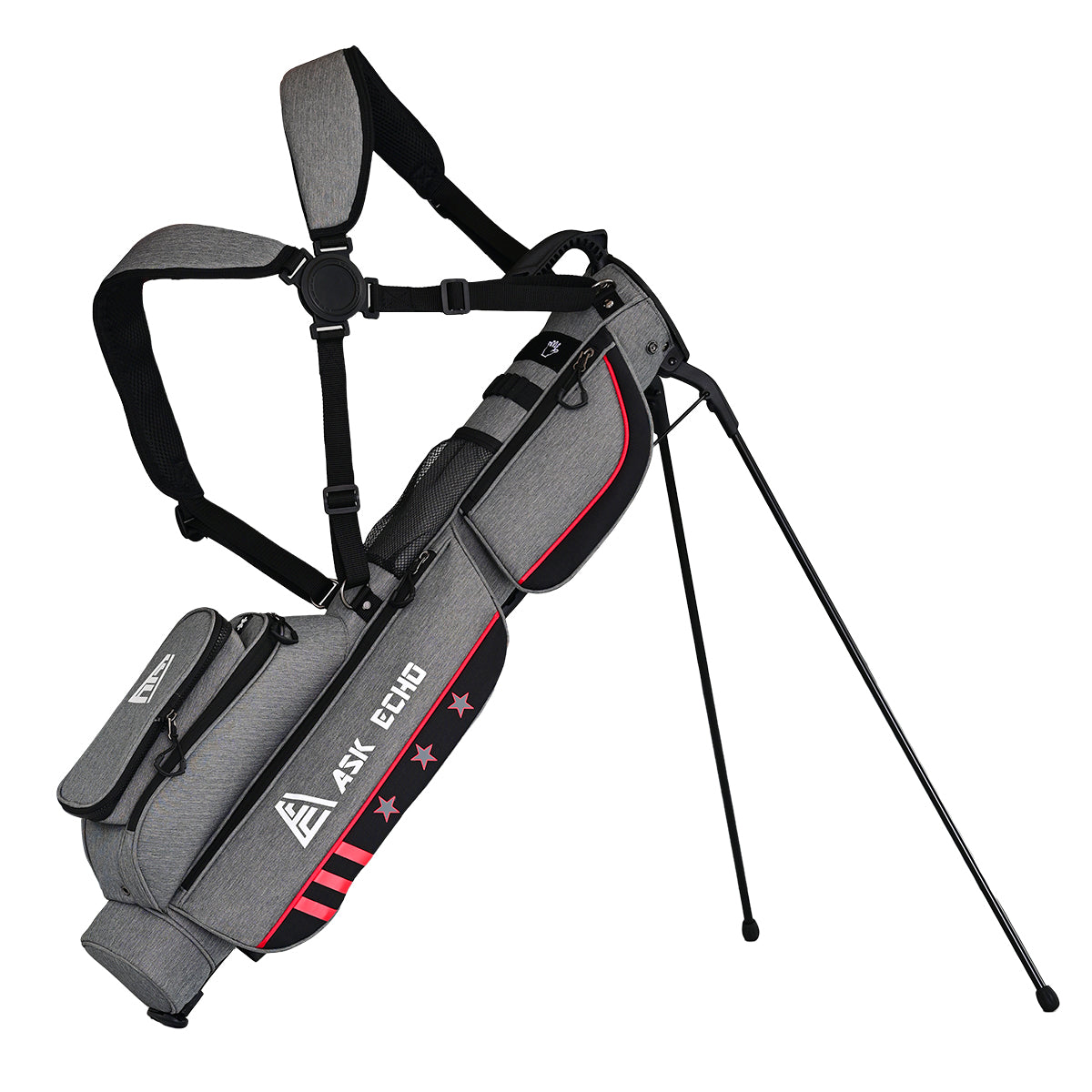 Ask Echo Weekend 2.0 Carry Up 12 Clubs To Enjoy Par 3 Golf Sunday Bag / Navy