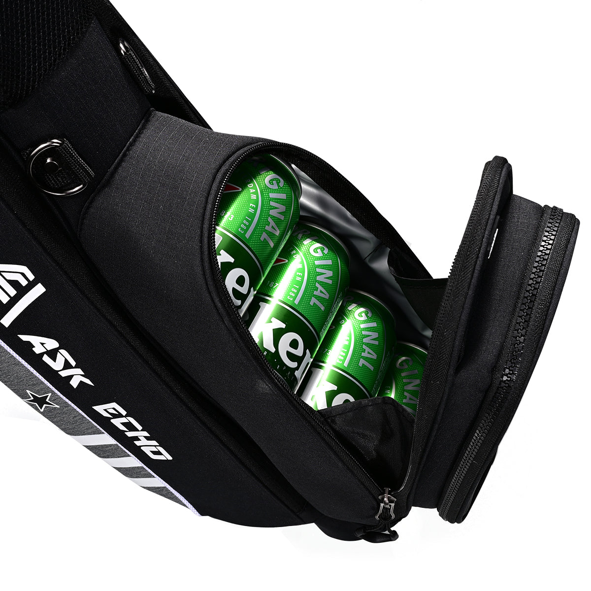 Ask Echo Weekend 2.0 Carry Up 12 Clubs To Enjoy Par 3 Golf Sunday Bag / Black