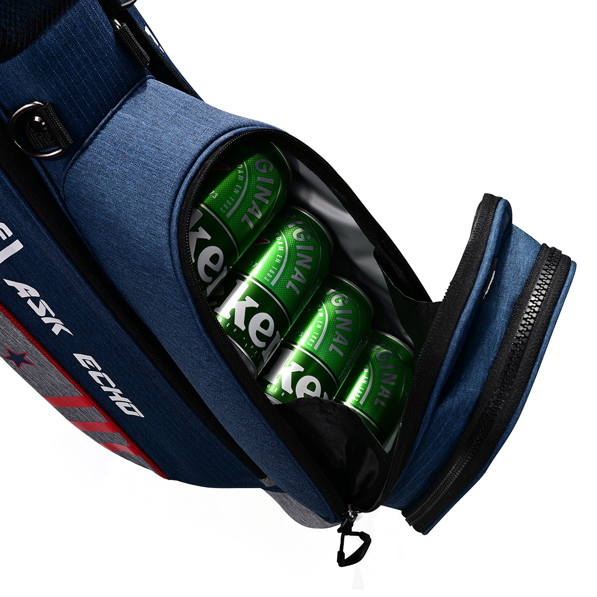 Ask Echo Weekend 2.0 Carry Up 12 Clubs To Enjoy Par 3 Golf Sunday Bag / Navy